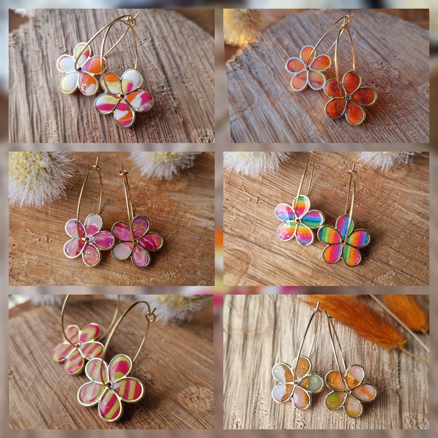 Les boucles "Flora 🌸"