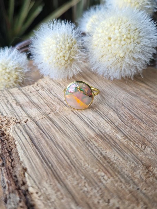 Bague ajustable "Néon".
