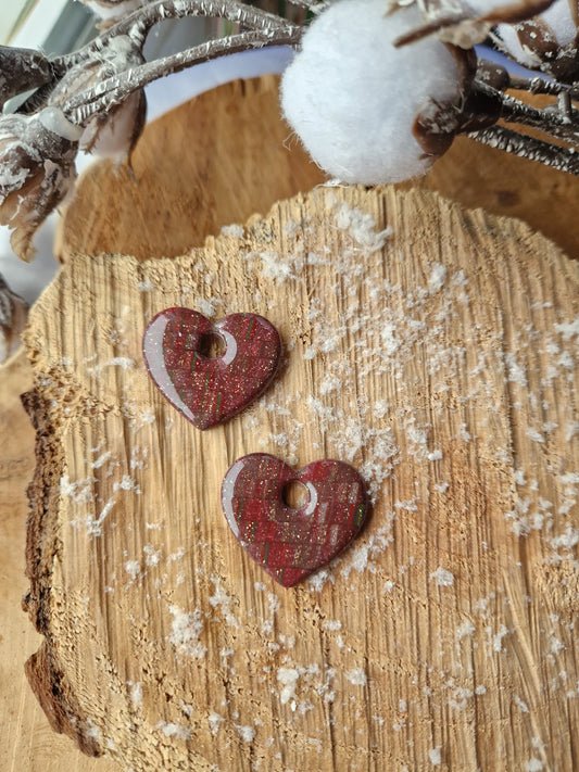 Pampilles "Coeur ❤️" (sans créoles).