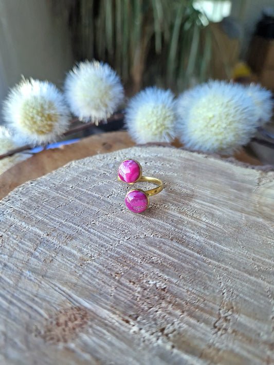 Bague ajustable 🩷 doré