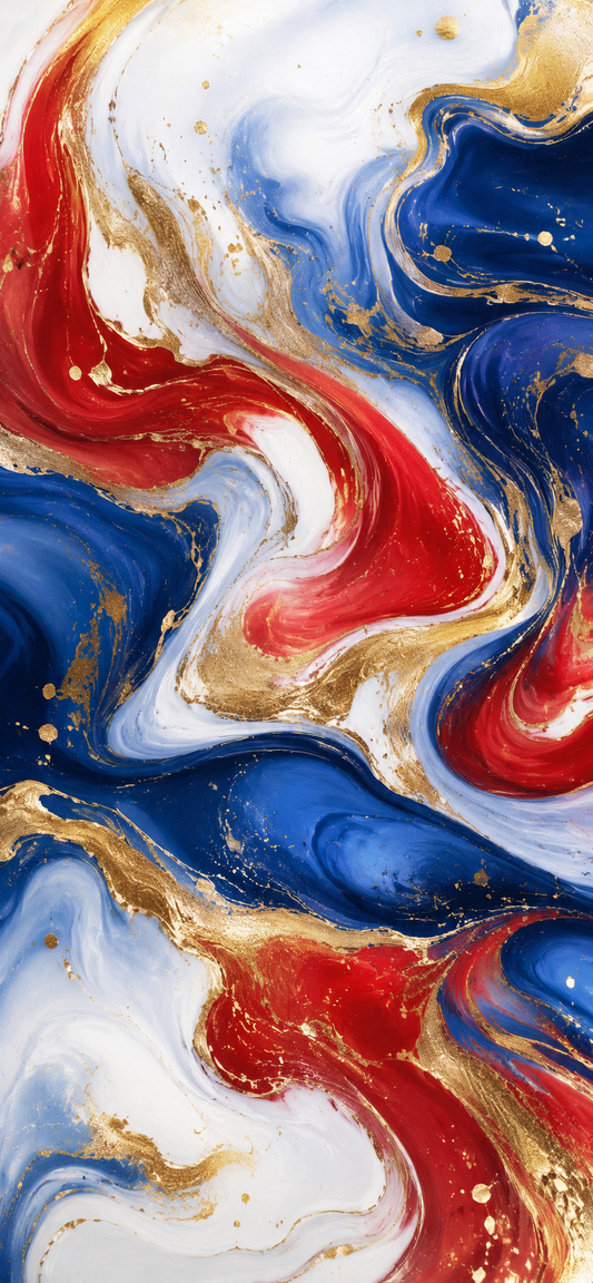 Minies pampilles "Aux couleurs de la France 🇨🇵" (vendues sans créoles).